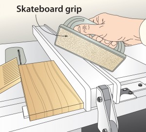 Skatebood grip