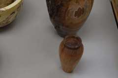 1_K_Browning-Redbud-Vase-and-unknown-wood-tea-light-candlestick